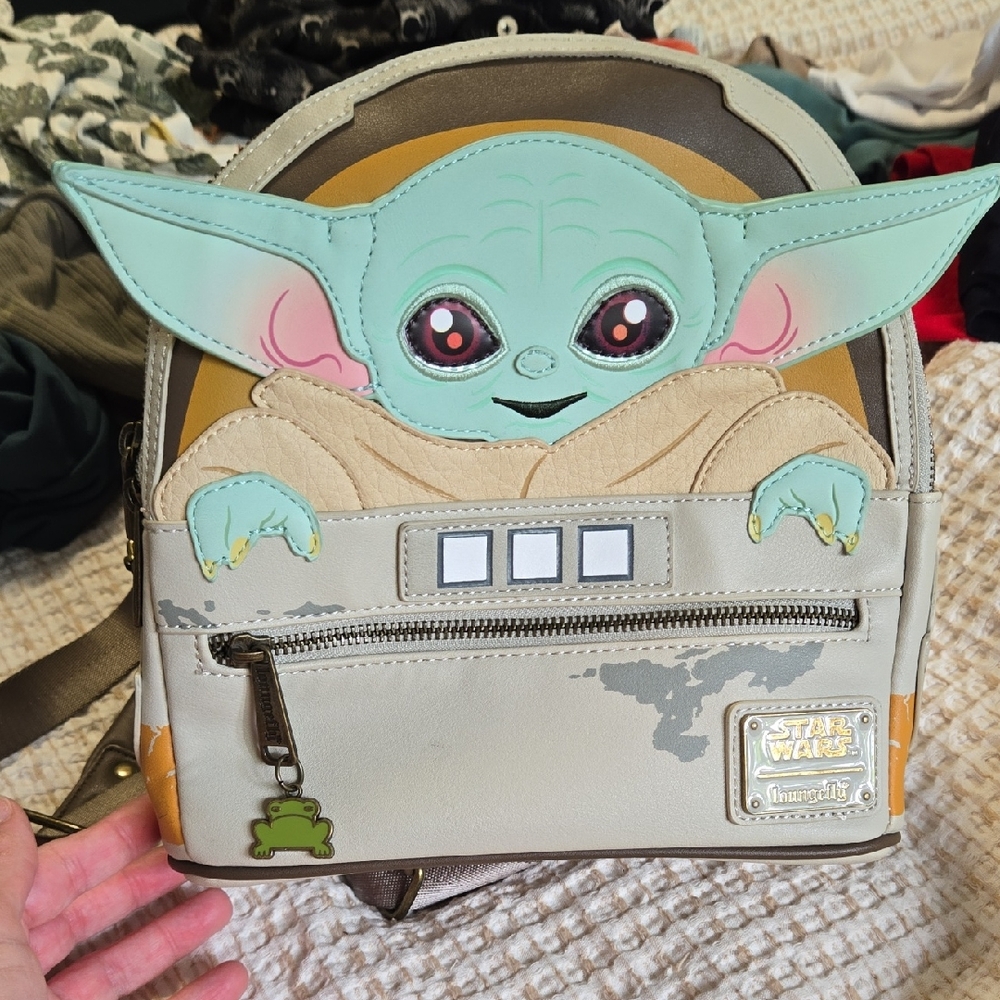 Loungefly Grogu Baby Yoda Star Wars Backpack